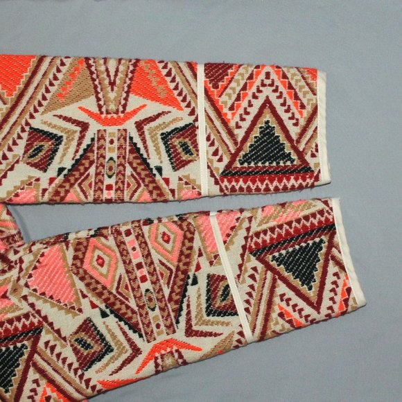 Soho New York & Company Abstract / Aztec Print Blazer. Sz XL - Picture 7 of 14